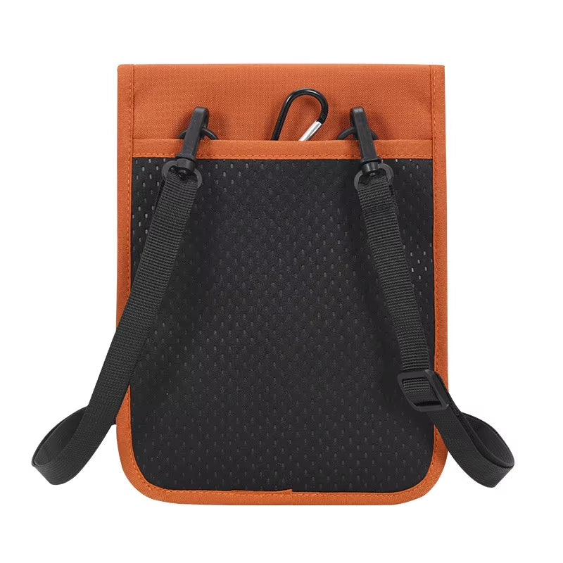 Rfid-Blocking Travel Pouch Neck Wallet Family Passport Holder Organizer Case with Multi-Pockets Passport Document Credit Case