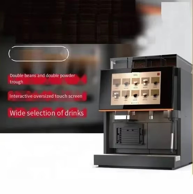 Professional Coffee Machinekaffeemaschine Vollautomat Touch Screen Fully Automatic Bean to Cup 19Bar Fast Heat up Electric Espre